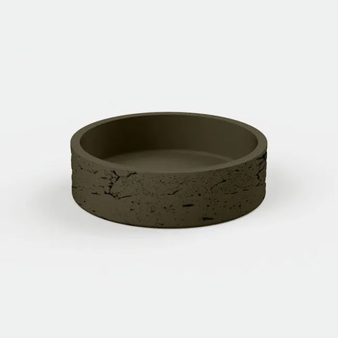 Noodco Hoop Raw Concrete Basin